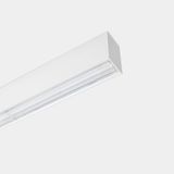 Lineal lighting system Infinite Pro 1136mm Surface Batwing 30.38W LED neutral-white 4000K CRI 90 ON-OFF Grey IP40 3509lm