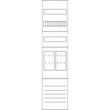 Meter mounting unit, 1-fold, equipped, version  Z17B0016