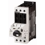 Circuit-breaker, Basic device with AK lockable rotary handle, Electronic, 65 A, Without overload releases