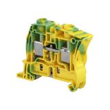 SCREW CLAMP - GREEN/YELLOW