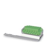 SPC 5/ 6-STF-SHL-7,62BKBDW2,BR- - PCB connector