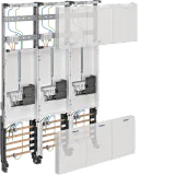 Complete field, univers Z, 1050mm, 3 meter positions, 3 fields, with meter plug-in terminal