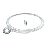 QWT RO 1 1M G Suspension wire with eyelet 1x1000mm