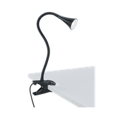 Viper LED table lamp clip black