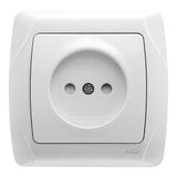 Carmen White (Quick Connection) Child Protected Socket