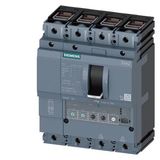 circuit breaker 3VA2 IEC Frame 160 breaking capacity class M Icu=55 kA @ 415 V