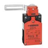 Safety switch XCSTL - elbowed flush lever - to left - 3NC -Pg11