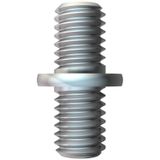 3100 M6 G  Double screw, M6, Steel, St, galvanized, DIN EN 12329