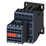 power contactor, AC-3e/AC-3, 7 A, 3 kW / 400 V, 3-pole, 3RT2015-2BF48-3MA5