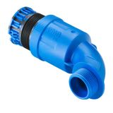 JKBH-M329 PMA FB FITTING,PA6,NW29,M32,Blue