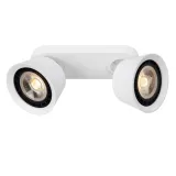 Lucide TRIGONO - Ceiling spotlight - 2xES111 - White