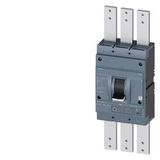 circuit breaker 3VA2 IEC Frame 1250 breaking capacity class C Icu=110 kA @ 415 V 3-pole line protection ETU340  ELISA  LI