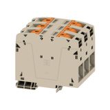 Feed-through terminal block, PUSH IN, 95 mm², 1000 V, 232 A