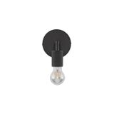 Black Metal LED E27 1x12 Watt 230 Volt IP20 Bulb Excluded D: 12 W: 12 H: 15.5 cm