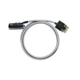 PLC-wire, Digital signals, 24-pole, Cable LiYY, 2 m, 0.25 mm²