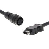 1S series servo encoder cable, 15m, 230V: 900W-1.5kW, 400V: 400W-15kW