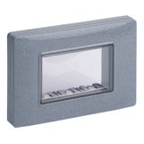 IP55 cover 3M +screws granite grey