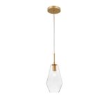 Antique Brass Metal   Clear Glass   LED E27 1x12 Watt 230 Volt  IP20 Bulb Excluded  L: 13 W: 17.5 H: 35 cm Adjustable height