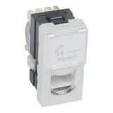 Arteor Telephone Socket Single Secondary 1 Module Soft Alu