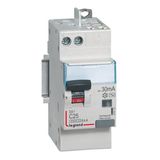 Differential circuit breaker DX³4500 high screw inlet and automatic high outlet U+N 230V~ - 25A typeAC 30mA - 2 modules