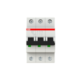 S203M-B63 Miniature Circuit Breaker - 3P - B - 63 A