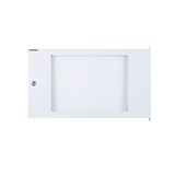 Metal door perforated for wallmounting S-RACK  7U, W=600