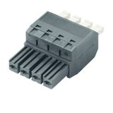 PCB plug-in connector (wire connection), 7.62 mm, Number of poles: 4, 