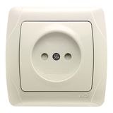 Carmen Beige (Quick Connection) Child Protected Socket