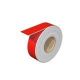 Device marking, halogen-free, Self-adhesive, 30000 x Polyester, red