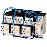 Star-delta contactor combination, 380 V 400 V: 22 kW, 400 V 50 Hz, AC operation