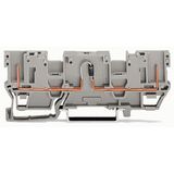 2-pin component carrier block with 2 jumper positions with diode 1N400