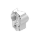 Latina Wall Lantern Corner Bracket Accessory White