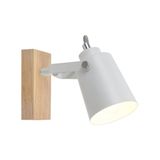 Dera Wall lamp 1xE14 Natural Wood