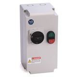 Allen-Bradley, 103C-09LD-CB25X-1M, Enclosed Starter, 1.6 - 2.5 A, 110V 50Hz / 120V 60Hz Control Voltage, Start-Stop (Multi-Function Button)