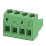 MSTB 2,5/ 4-ST-5,08 BD:R,V,D,C - PCB connector