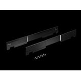 Support strips for 19"mounting angles, dynamic, To fit: 700/800x1200 mm