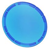 pushbutton, flat, blue, for illuminated pushbutton