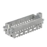 Frame for industrial connector, Series: ModuPlug, Size: 8, Number of s