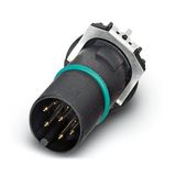 Flush-type connector