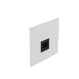 Art d'Arnould - 1 gang telephone socket UK master Epure - Satin White