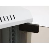 Network Enclosure Wallmount DV,W310xH248xD260,10",4U,RAL7035