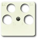 1743/10-04-212 CoverPlates (partly incl. Insert) carat® White