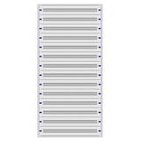 Multi-module distribution board 4M-42L, H:1995 W:980 D:200mm