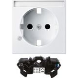 Surge protection expansion set for SCHUKO sockets, polar white, System M