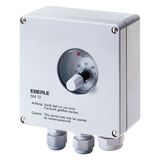 Wet room controller, AP mounting 40...100C, AC 230V, 1 changeover contact, potential free, 16A, IP 65