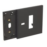 L.NOW - frame 3M black socket + USB cover