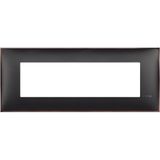 CLASSIA - cover plate 7P black nickel