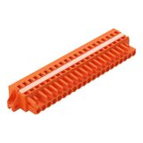 1-conductor female connector CAGE CLAMP® 2.5 mm² orange