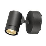 HELIA WALL LED 8W, 3000K, IP55, sandy anthracite, downlight