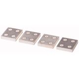 Module plate 2-hole 4p, size 4